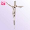 Large Antique Ivory Cross  (17" x 11")