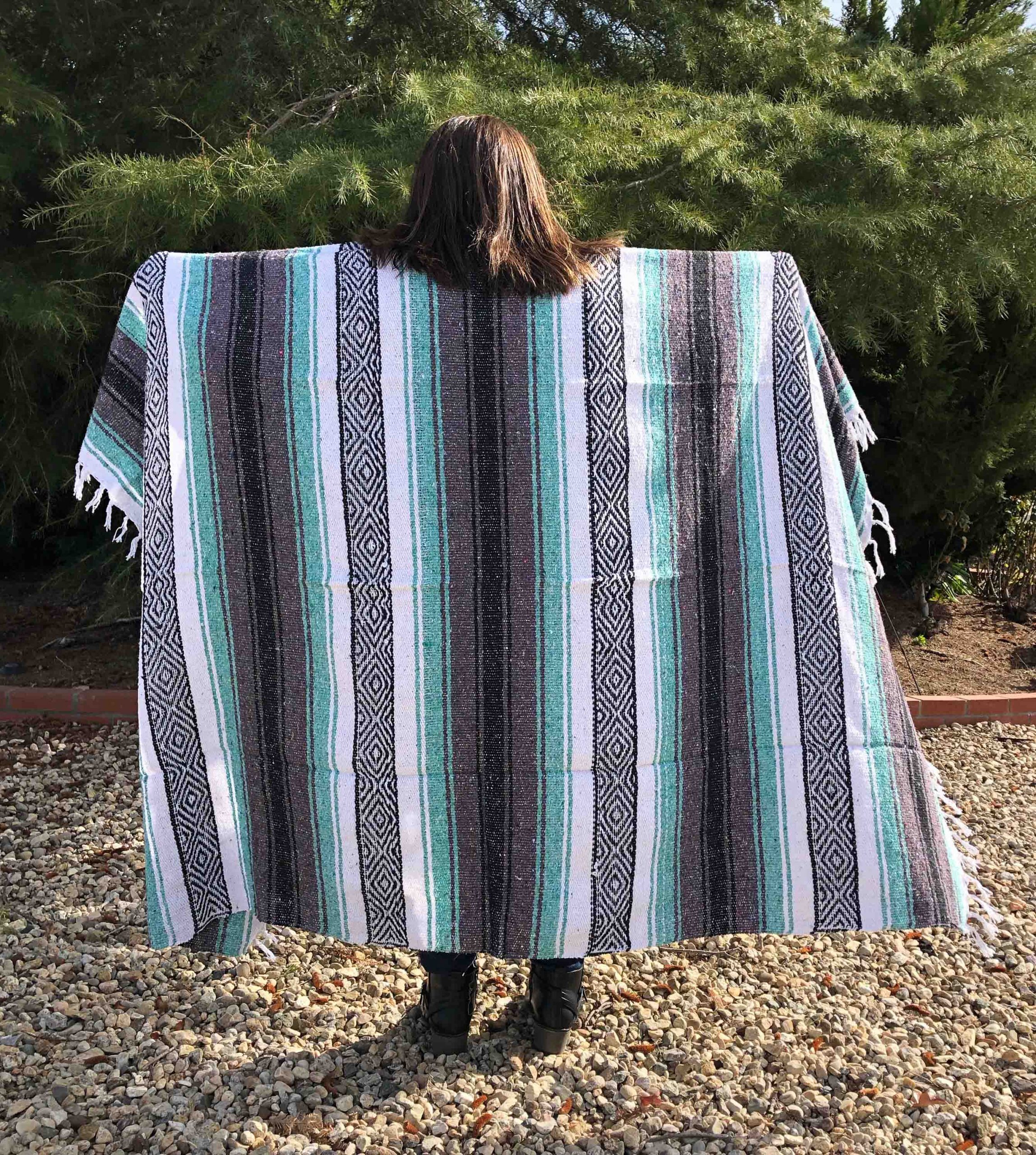 Mexican Falsa Blankets 4 piece Package Deal Heavenly Gifts USA