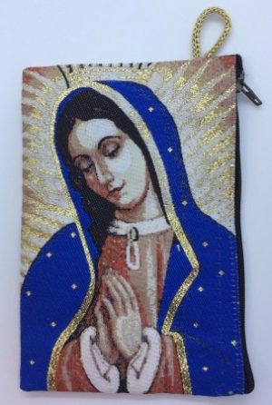 Small Rosary Pouch (Our Lady of Guadalupe)