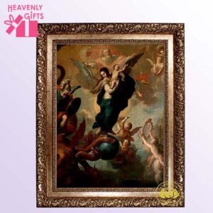 The Virgin of the Apocalypse On Canvas  (framed)