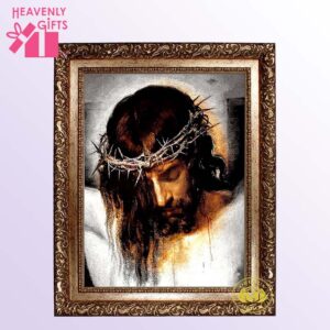 The Passion of Christ, Crown of Thorns On Canvas  (framed)