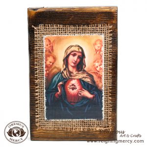 Sacred Heart of Mary Retablo