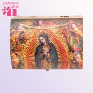Our Lady of Guadalupe with Angels - Prayer  Box