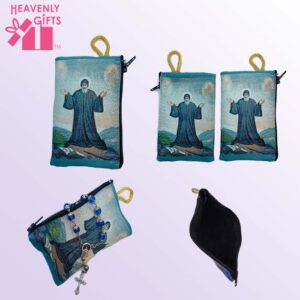 Small Rosary Pouch (St. Charbel)