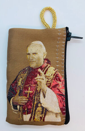 Small Rosary Pouch (St. Pope John Paul 2)