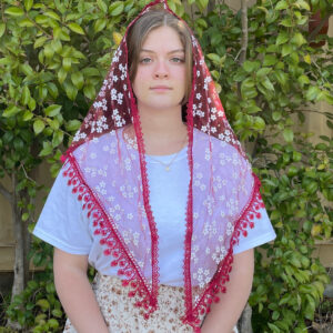 Little Flower Red Veil