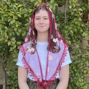Mystic Rose Red Veil