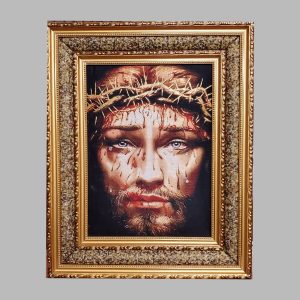 Precious Blood of Christ Double Padded Gold Frame (17" x 21")
