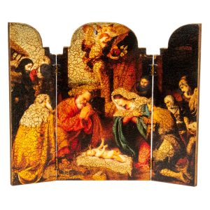 The Nativity Wooden Triptych