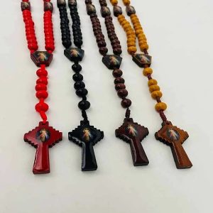 Divine Mercy Wooden Rosary