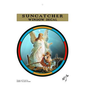 The Guardian Angel Window Sticker