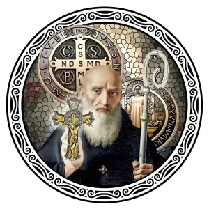 St. Benedict  Window Sticker