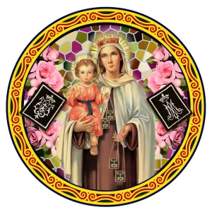 Our Lady of Mt. Carmel  Window Sticker