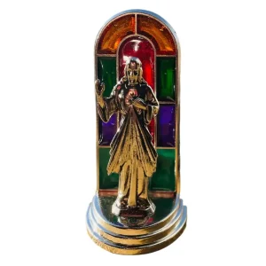 Divine Mercy Cathedral Dashboard Statuette   2.75"
