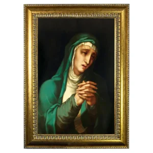 Virgen De Los Dolores (Lady of Sorrows) Canvas