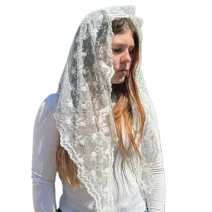 St. Rebekah Veil White